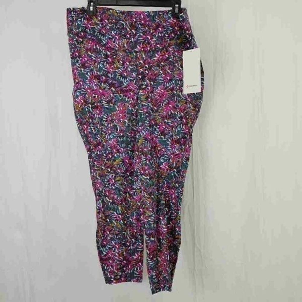 Lululemon Base Pace High-Rise Running Tight 25"Floral Electric Multi Size 20 $98